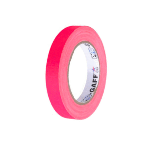 Pro-Gaff neon gaffa tape 19mm x 22,8m roze