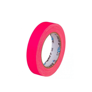 Pro-Gaff neon gaffa tape 24mm x 22,8m roze