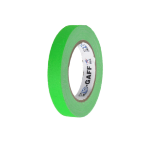 Pro-Gaff neon gaffa tape 19mm x 22,8m groen