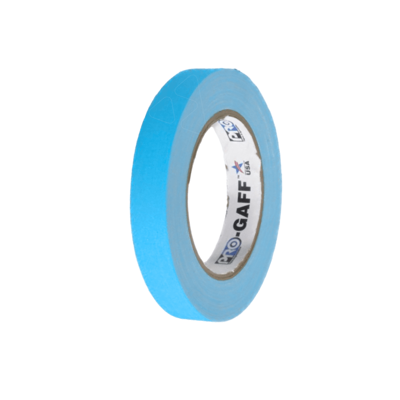 Pro-Gaff neon gaffa tape 19mm x 22,8m blauw