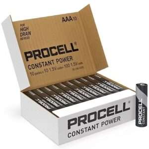 Duracell Procell Constant Power AAA / LR03 / MN2400 Alkaline Batterij (100 stuks)