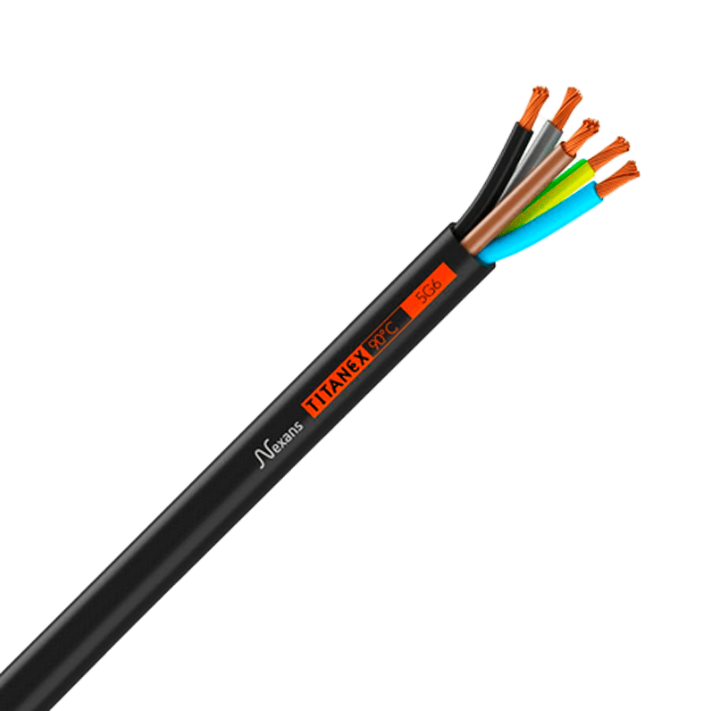 TITANEX® 90°C Eca 5G6 mm² - per meter
