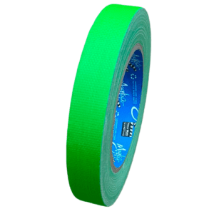Neon Gaffa Tape Extra Mat 19mm x 25m Groen