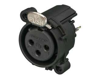 Neutrik NC3FAV – 3-Pin XLR Female Kabelconnector