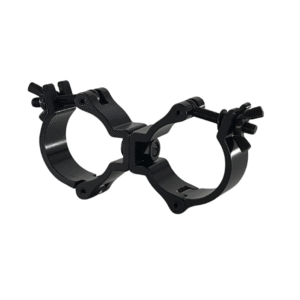 Double coupler klem - 100kg - TUV - zwart