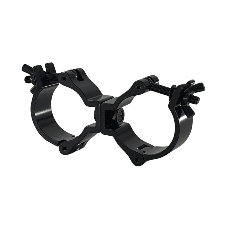 Double coupler klem - 100kg - TUV - zwart