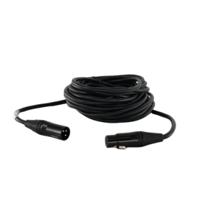 3-pins XLR kabel - gold connectors - 10M