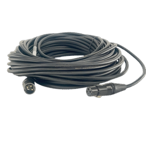 3-pins XLR kabel - gold connectors - 20M
