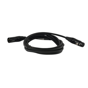 3-pins XLR kabel - gold connectors - 3M