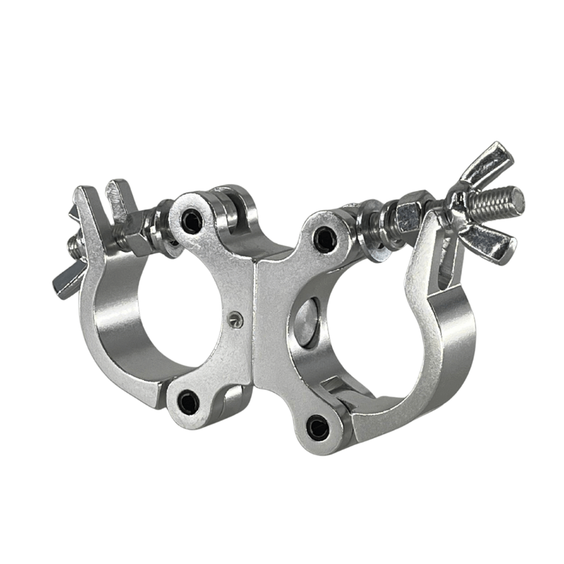 Swivel coupler klem - 250kg - TUV - zilver
