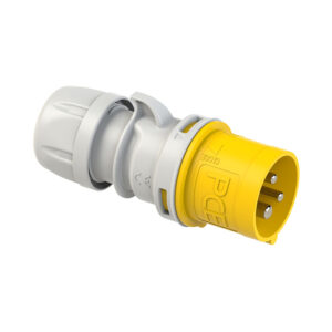 PCE - CEE stekker 16A 3p 110V 4h geel IP44 Shark