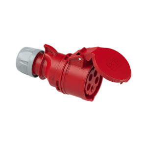 PCE - CEE contrastekker 32A 5p 400V 6h rood IP44 Shark
