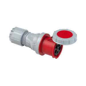 PCE - CEE contrastekker 125A 5p 400V 6h rood IP67 Power Twist