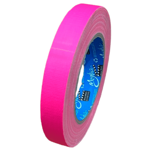 Neon Gaffa Tape Extra Mat 19mm x 25m Roze