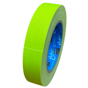 Neon Gaffa Tape Extra Mat 25mm x 25m Geel
