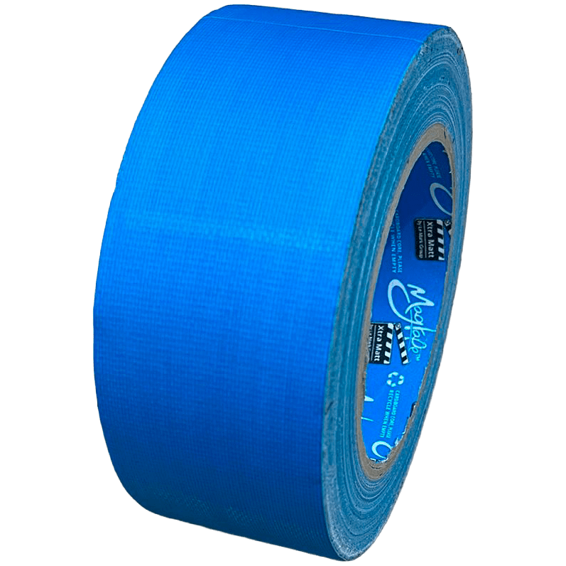 Neon Gaffa Tape Extra Mat 50mm x 50m Blauw
