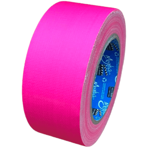 Neon Gaffa Tape Extra Mat 50mm x 50m Roze