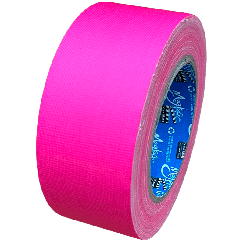 Neon Gaffa Tape Extra Mat 50mm x 50m Roze