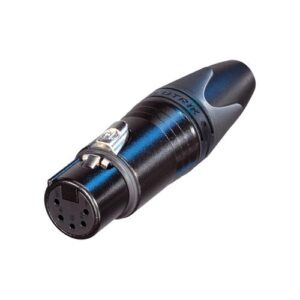 Neutrik - NC5FXX-BAG - 5-Pin XLR Female Kabelconnector (Zwart)