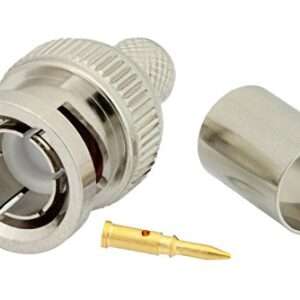 Neutrik NBNC75BJP9X-D - BNC kabeldeel pen 75 Ohm zonder tule 100 stuks