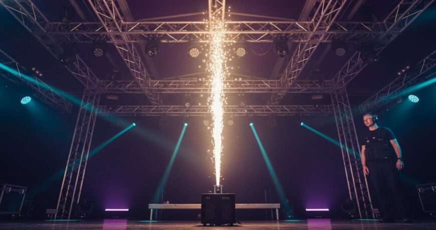 Spark Poeder voor effectmachines: Veilig en betrouwbaar