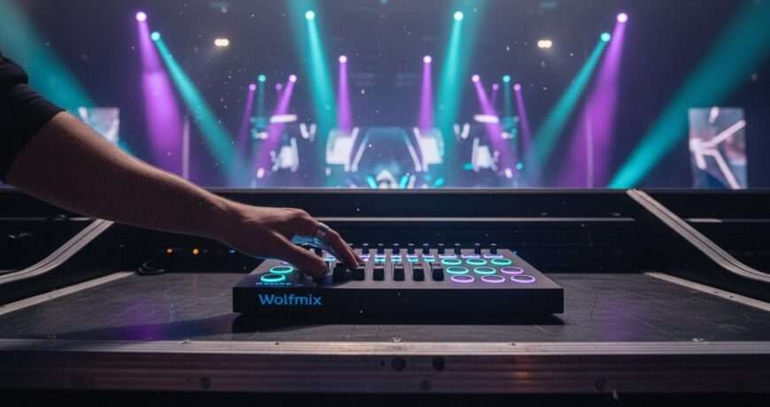Wolfmix MK3: De ultieme DMX controller