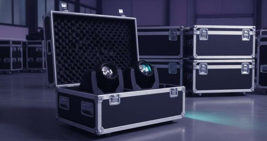 Flightcases voor professionele apparatuur