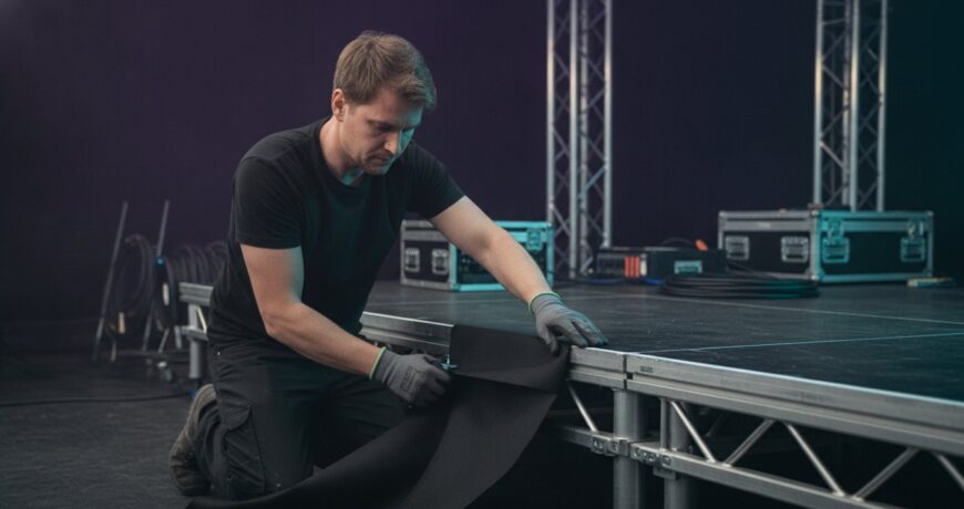 Podiumafrok op rol: zo werk je elk podium professioneel af