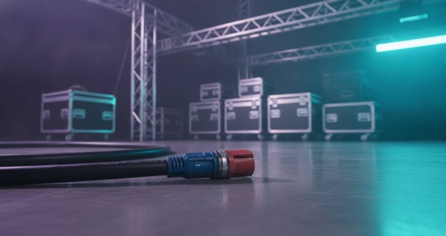 Stroomkabel voor evenementen: alles wat je moet weten voor een veilige show